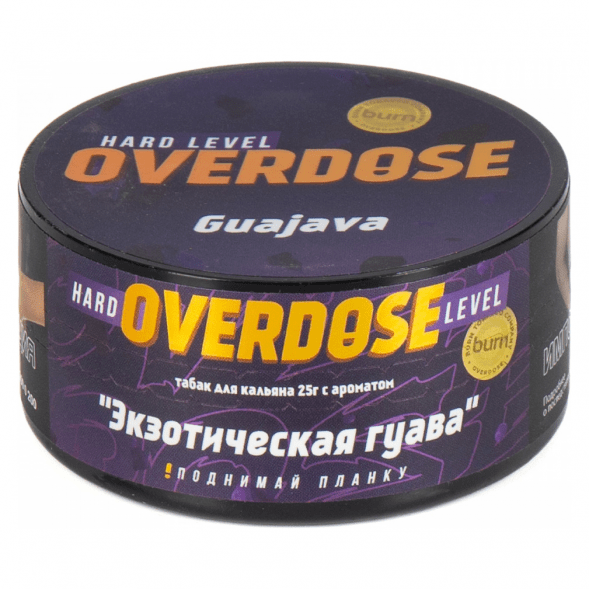 Табак Overdose - Guajava (Экзотическая Гуава, 25 грамм) купить в Краснодаре