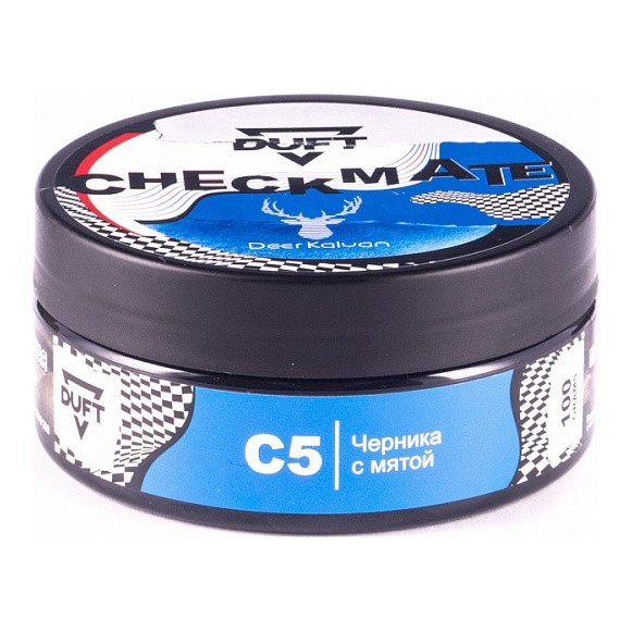 Табак Duft Checkmate - C5 Черника с Мятой (100 грамм) купить в Краснодаре