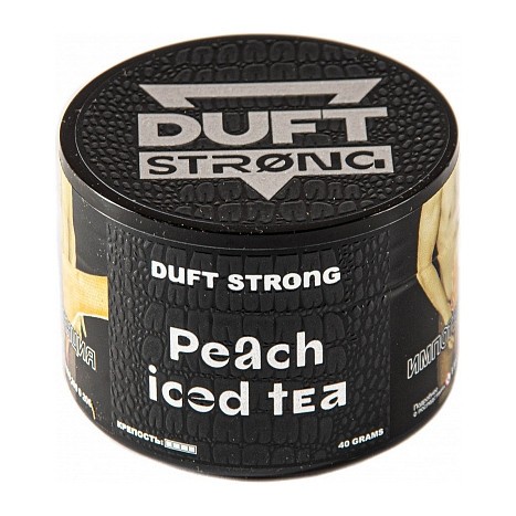 Табак Duft Strong - Peach Iced Tea (Ледяной Персиковый Чай, 40 грамм) купить в Краснодаре