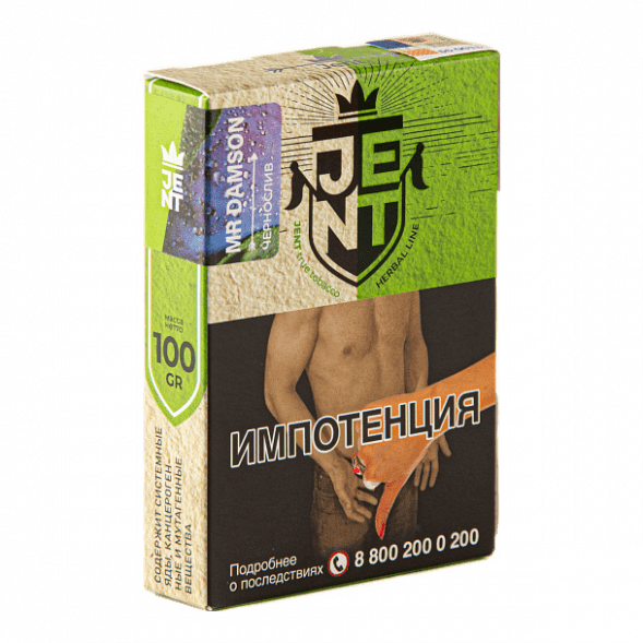 Табак Jent - Mr. Damson (Чернослив, 100 грамм) купить в Краснодаре