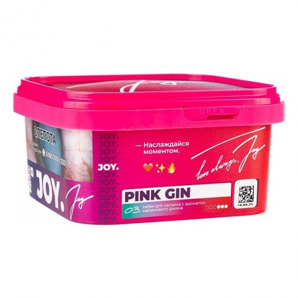 Табак Joy - Pink Gin (Малиновый Джин, 200 грамм) купить в Краснодаре