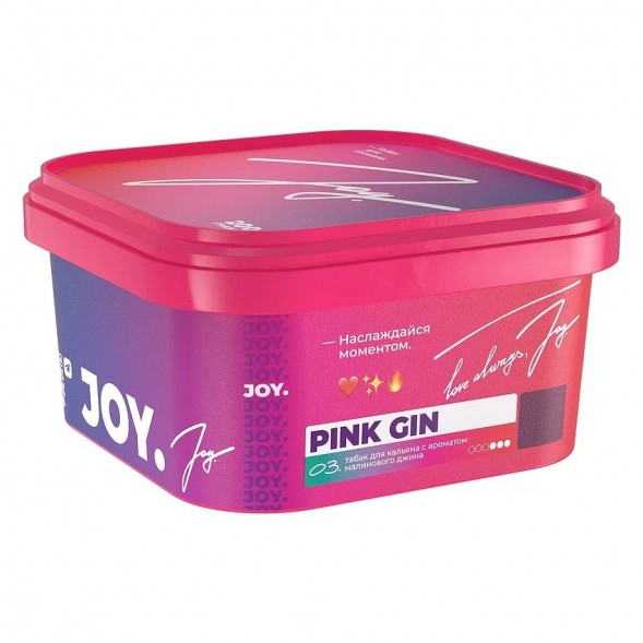 Табак Joy - Pink Gin (Малиновый Джин, 200 грамм) купить в Краснодаре
