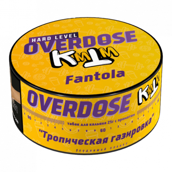Табак Overdose - Fantola (Тропическая Газировка, 25 грамм) купить в Краснодаре
