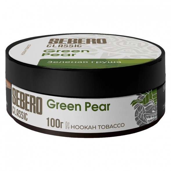 Табак Sebero - Green Pear (Зелёная Груша, 100 грамм) купить в Краснодаре