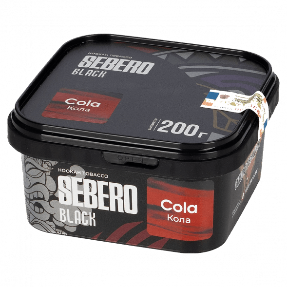 Табак Sebero Black - Cola (Кола, 200 грамм) купить в Краснодаре