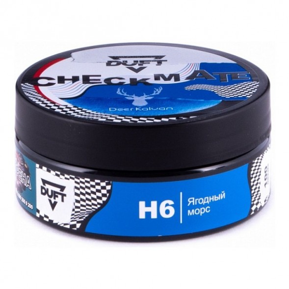 Табак Duft Checkmate - H6 Ягодный Морс (100 грамм) купить в Краснодаре