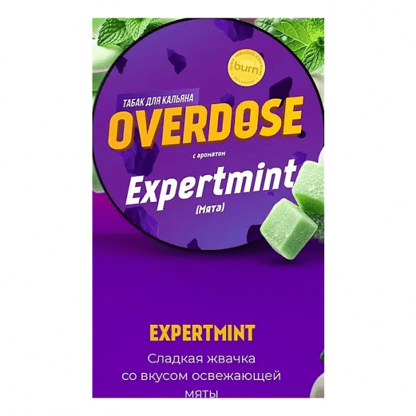 Табак Overdose - Expertmint (Мята, 100 грамм) купить в Краснодаре