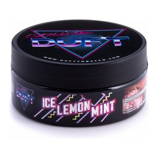 Табак Duft - Ice Lemon Mint (Ледяной Лимон с Мятой, 80 грамм) купить в Краснодаре