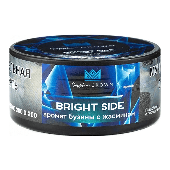 Табак Sapphire Crown - Bright Side (Бузина с Жасмином, 25 грамм) купить в Краснодаре