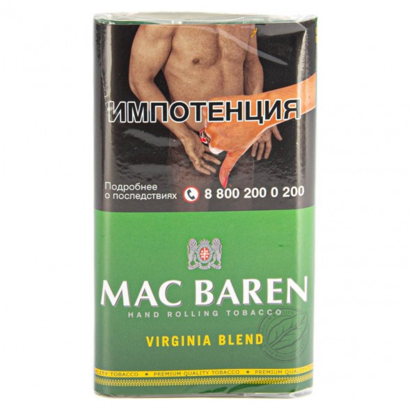 Табак сигаретный Mac Baren - Virginia Blend (40 грамм) купить в Краснодаре