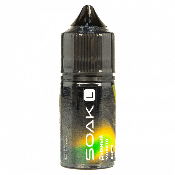 Жидкость SOAK L30 - Melon Mojito (Дынный Мохито, 30 мл, 2 мг) купить в Краснодаре