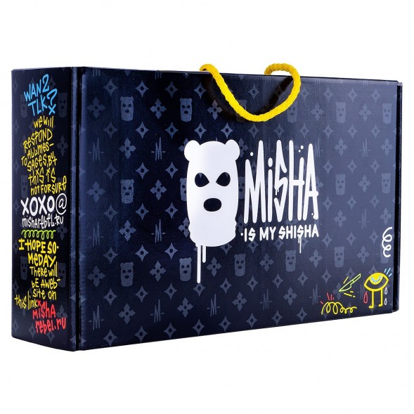 Кальян MISHA Rebel - Revolt Nardo Grey (Серый, Без Колбы) купить в Краснодаре