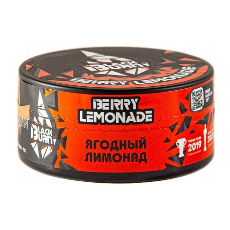 Табак BlackBurn - Berry Lemonade (Ягодный Лимонад, 100 грамм) купить в Краснодаре