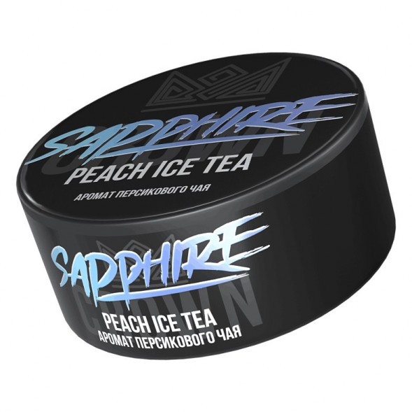 Табак Sapphire Crown - Peach Ice Tea (Персиковый Чай, 100 грамм) купить в Краснодаре