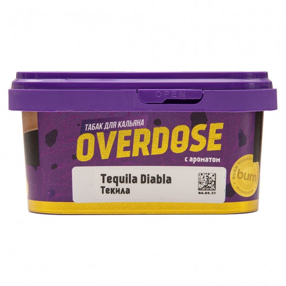 Табак Overdose - Tequila Diabla (Текила, 200 грамм) купить в Краснодаре