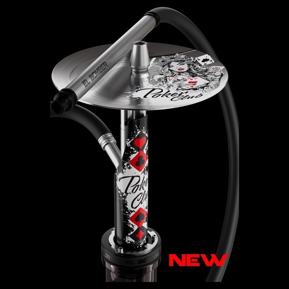 Кальян El Bomber - Poker Club (Линейка &quot;Igla&quot;, Без Колбы) купить в Краснодаре