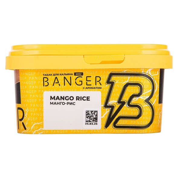 Табак Banger - Mango Rice (Манго-Рис, 200 грамм) купить в Краснодаре