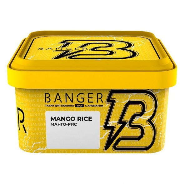 Табак Banger - Mango Rice (Манго-Рис, 200 грамм) купить в Краснодаре