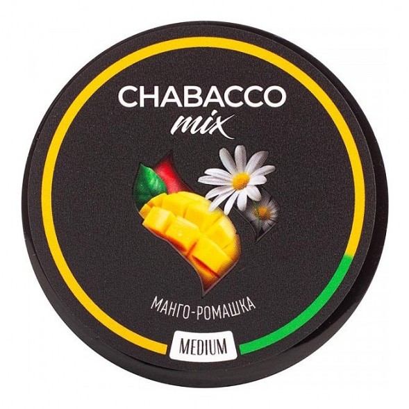 Смесь Chabacco MIX MEDIUM - Mango Camomile (Манго - Ромашка, 40 грамм) купить в Краснодаре