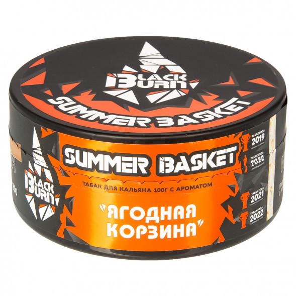 Табак BlackBurn - Summer Basket (Ягодная корзина, 100 грамм) купить в Краснодаре