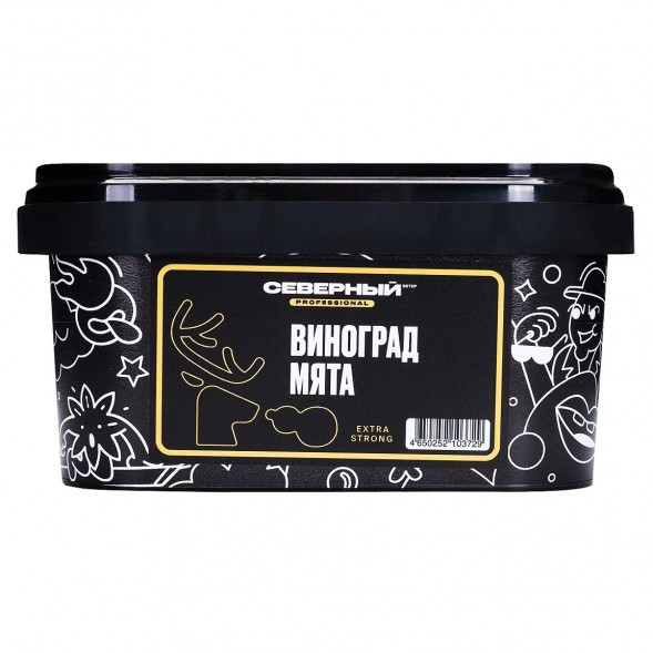 Табак Северный Professional - Виноград Мята (200 грамм) купить в Краснодаре