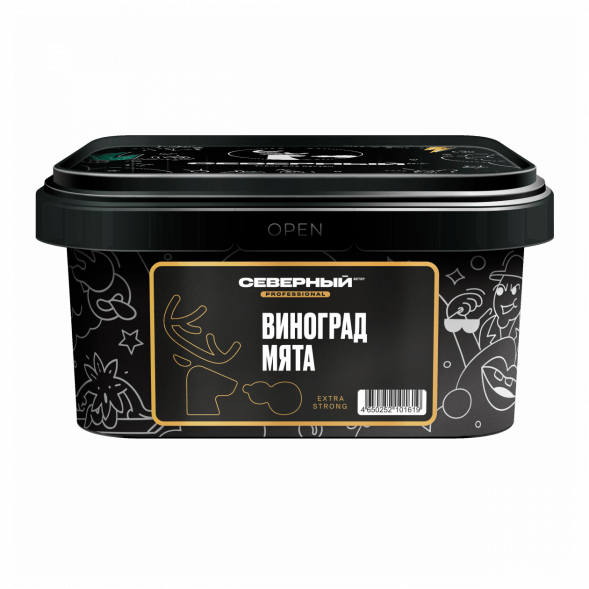 Табак Северный Professional - Виноград Мята (200 грамм) купить в Краснодаре