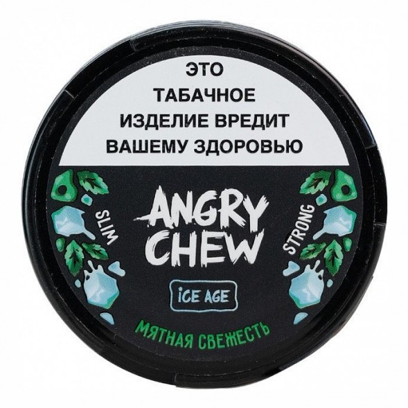 Табак жевательный Angry Chew Slim Strong - Мятная Свежесть (12 грамм) купить в Краснодаре