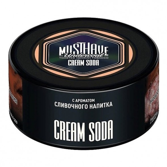 Табак Must Have - Cream Soda (Сливочный Напиток, 125 грамм) купить в Краснодаре