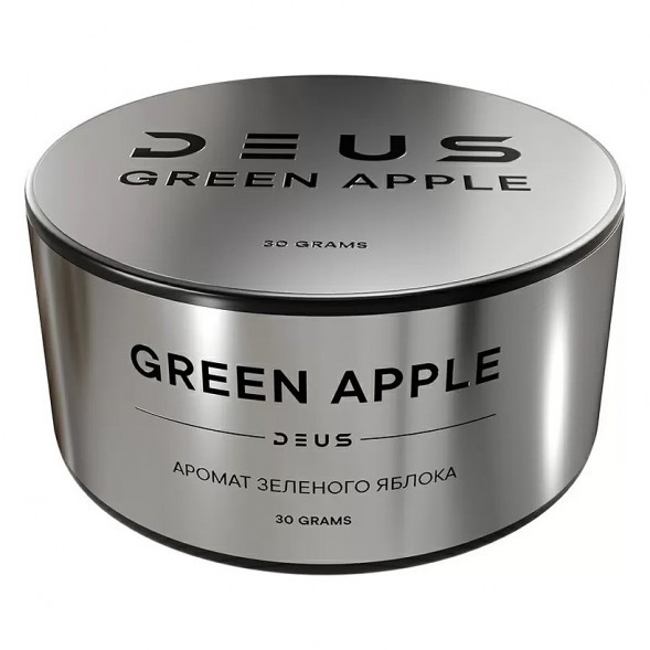 Табак Deus - Green Apple (Зелёное Яблоко, 30 грамм) купить в Краснодаре