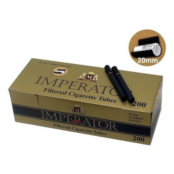 Гильзы сигаретные Imperator - Black Carbon (84х20 мм, 200 шт.) купить в Краснодаре