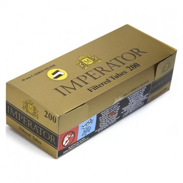 Гильзы сигаретные Imperator - Black Carbon (84х20 мм, 200 шт.) купить в Краснодаре