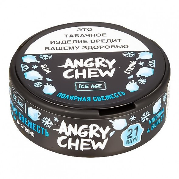 Табак жевательный Angry Chew Slim Strong - Полярная Свежесть (12 грамм) купить в Краснодаре