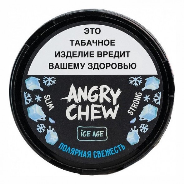 Табак жевательный Angry Chew Slim Strong - Полярная Свежесть (12 грамм) купить в Краснодаре
