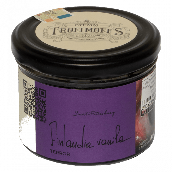 Табак Trofimoff&#039;s Terror - Finlandia Vanila (Финская Ваниль, 125 грамм) купить в Краснодаре
