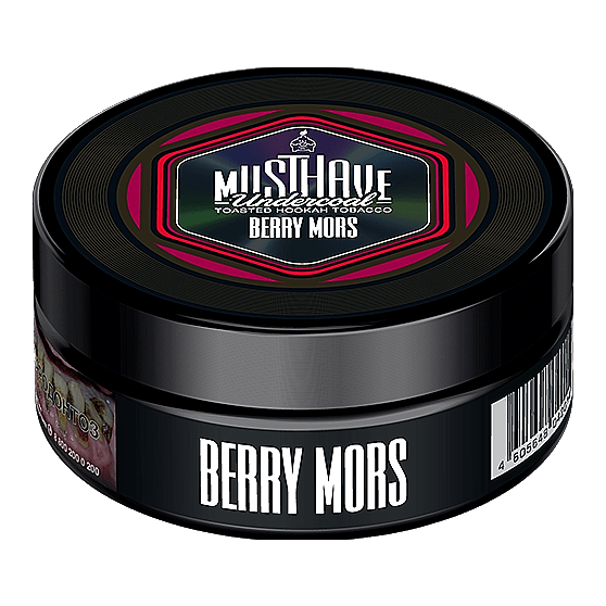 Табак Must Have - Berry Mors (Морс из Брусники, Черешни и Малины, 125 грамм) купить в Краснодаре