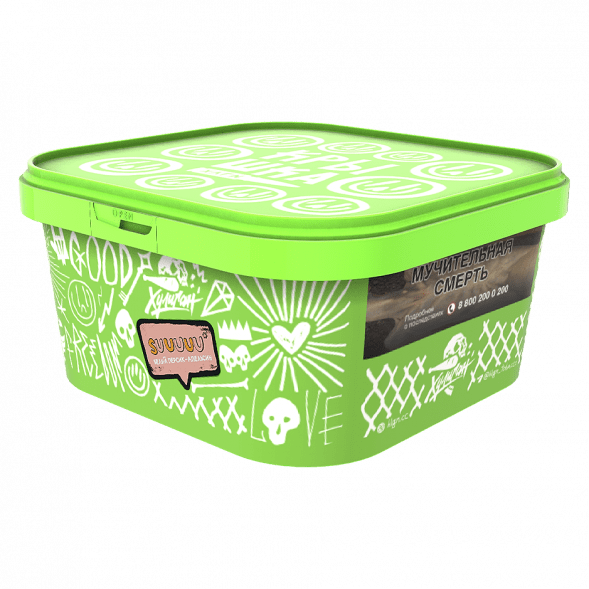 Табак Хулиган - Suuuuu (Белый Персик и Апельсин, 200 грамм) купить в Краснодаре