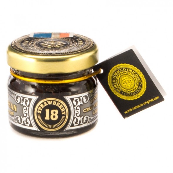 Табак WTO - Caribbean 18 Strawberry (Клубника, 20 г) купить в Краснодаре