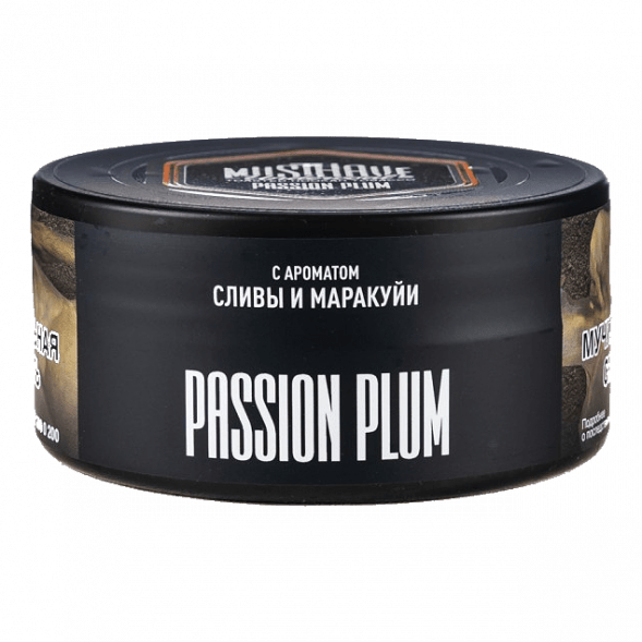 Табак Must Have - Passion Plum (Слива и Маракуйя, 125 грамм) купить в Краснодаре