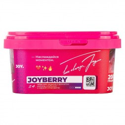 Табак Joy - Joyberry (Малина, Клубника и Чёрная Смородина, 200 грамм)
