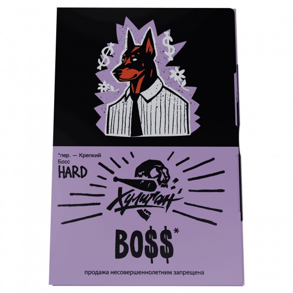 Табак Хулиган Hard - BOSS (Цветочный Виски, 25 грамм) купить в Краснодаре