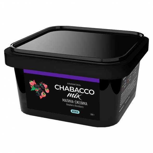Смесь Chabacco MIX MEDIUM - Raspberry Blackberry (Малина-Ежевика, 200 грамм) купить в Краснодаре