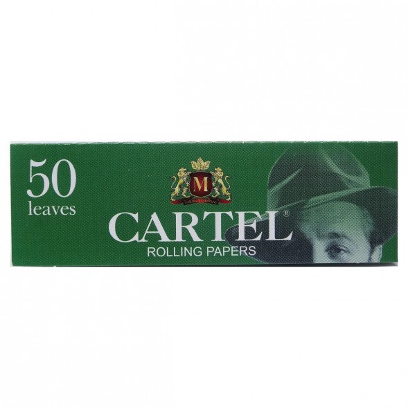 Бумага для самокруток Cartel - Green (50 штук) купить в Краснодаре