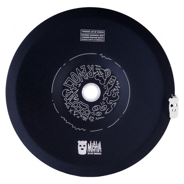 Кальян MISHA Rebel - Revolt Jet Black (Чёрный Матовый, Без Колбы) купить в Краснодаре