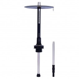 Кальян MISHA Rebel - Revolt Jet Black (Чёрный Матовый, Без Колбы)