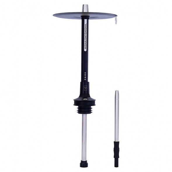 Кальян MISHA Rebel - Revolt Jet Black (Чёрный Матовый, Без Колбы) купить в Краснодаре