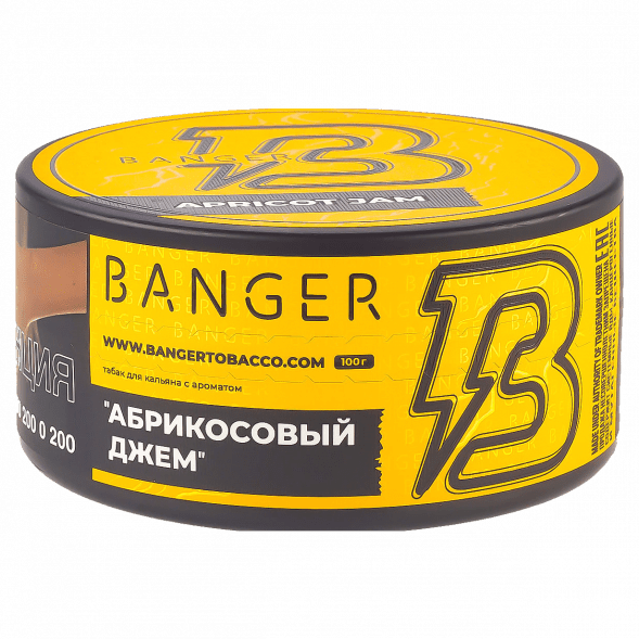 Табак Banger - Apricot Jam (Абрикосовый Джем, 100 грамм) купить в Краснодаре