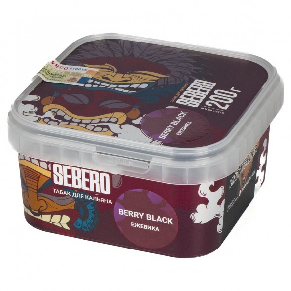 Табак Sebero - Berry Black (Ежевика, 200 грамм) купить в Краснодаре