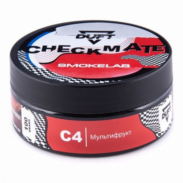 Табак Duft Checkmate - C4 Мультифрукт (100 грамм) купить в Краснодаре
