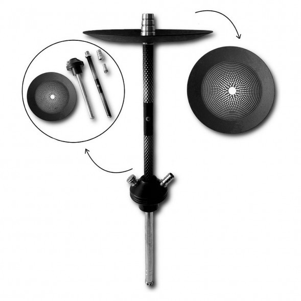 Кальян Tortuga - Флинт Атом (Atom) (Без Колбы) купить в Краснодаре