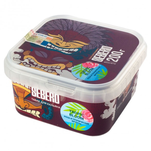 Табак Sebero - Tropic Bloom (Роза и Тропические Фрукты, 200 грамм) купить в Краснодаре